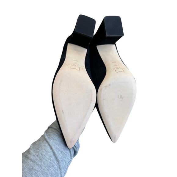 Marc Fisher Womens ZALA Black Suede Pointy Toe Pumps NEW Size 7.5 - Picture 7 of 13